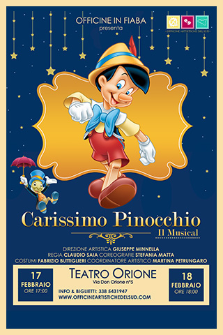 Carissimo Pinocchio – Il Musical
