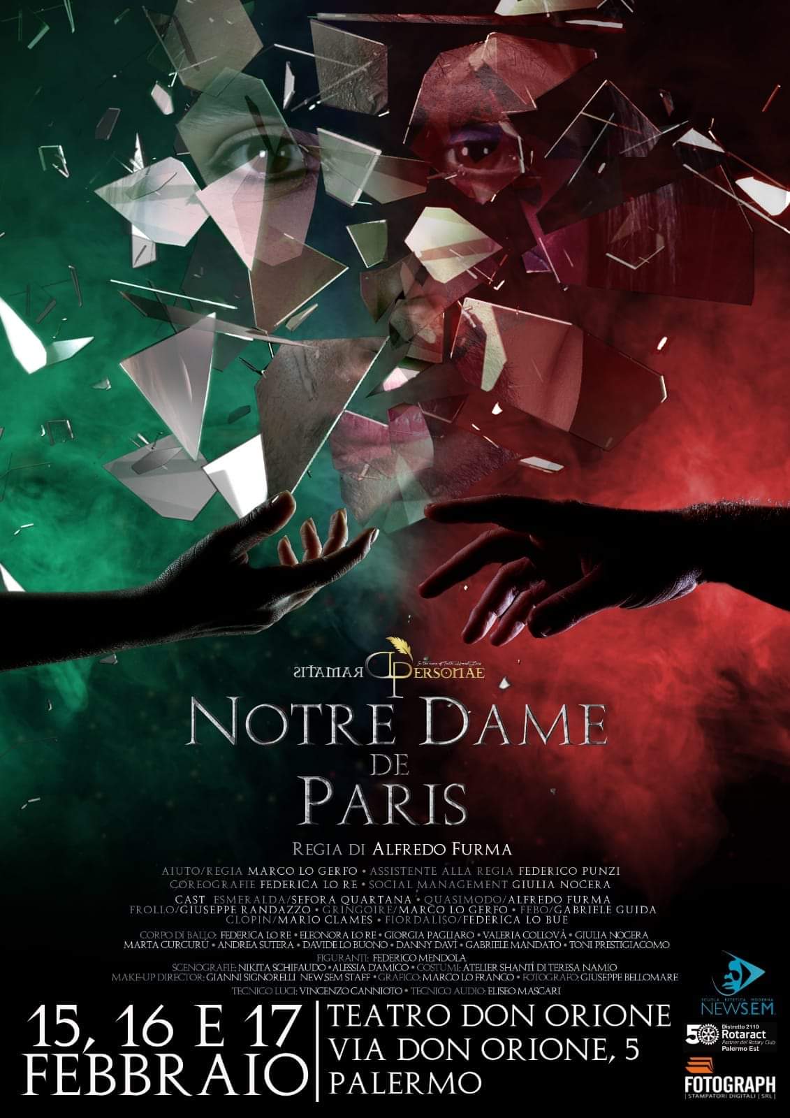 Notre Dame de Paris Teatro Orione Palermo